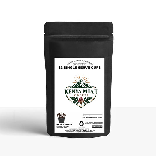 12 Pack Single Serve Coffee Capsules